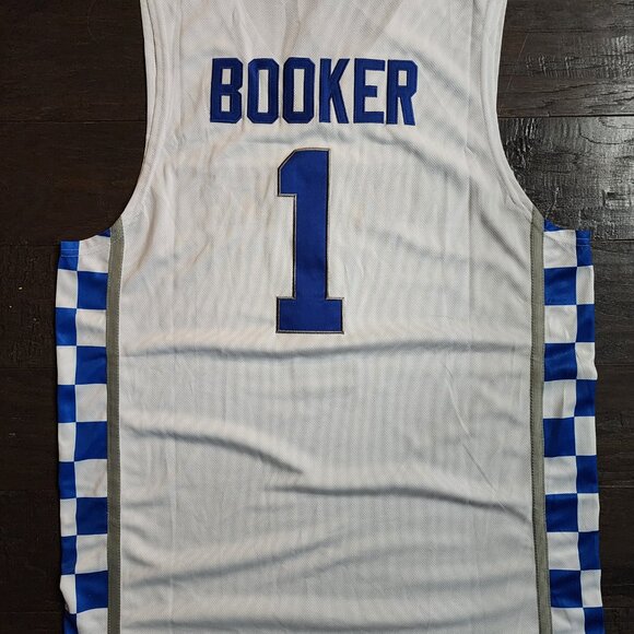 Retro Vintage Devin Booker #1 Kentucky Wildcats Basketball Jersey NWT Size M - Picture 5 of 6